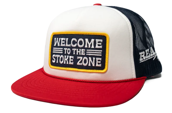 REAL Stoke Zone Hat-White/Navy/Red