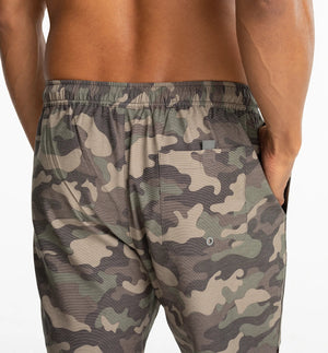 Free Fly Reverb Shorts-Woodland Camo Print