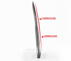 Futures Alpha Reverse 3/2 Twin  Twin Fin Set-Carbon/Red