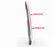 Futures Alpha Reverse 3/2 Twin  Twin Fin Set-Carbon/Red
