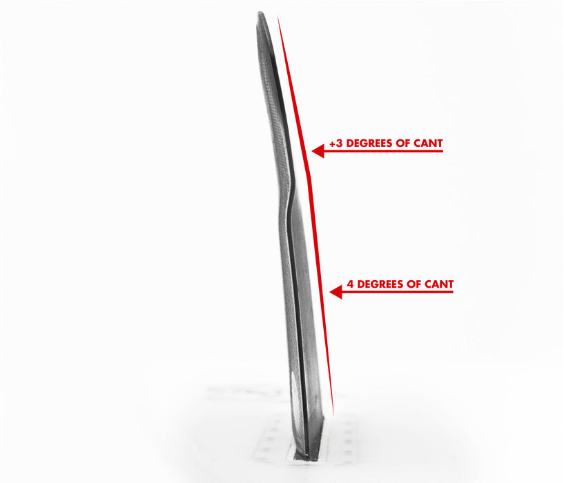 Futures Alpha Reverse 3/2 Twin  Twin Fin Set-Carbon/Red