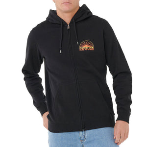 Rip Curl Grateful Shred Zip Hooded Sweatshirt-Black