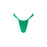 Kulani Kinis Ruched Thong Bottom-Jungle Jewel