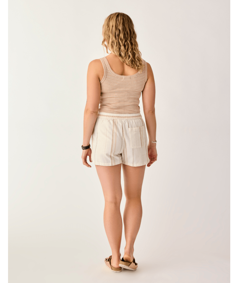 Carve Designs Rhett Stitched Shorts-Birch Texture