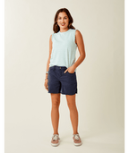 Carve Designs Oahu 6" Twill Shorts-Navy