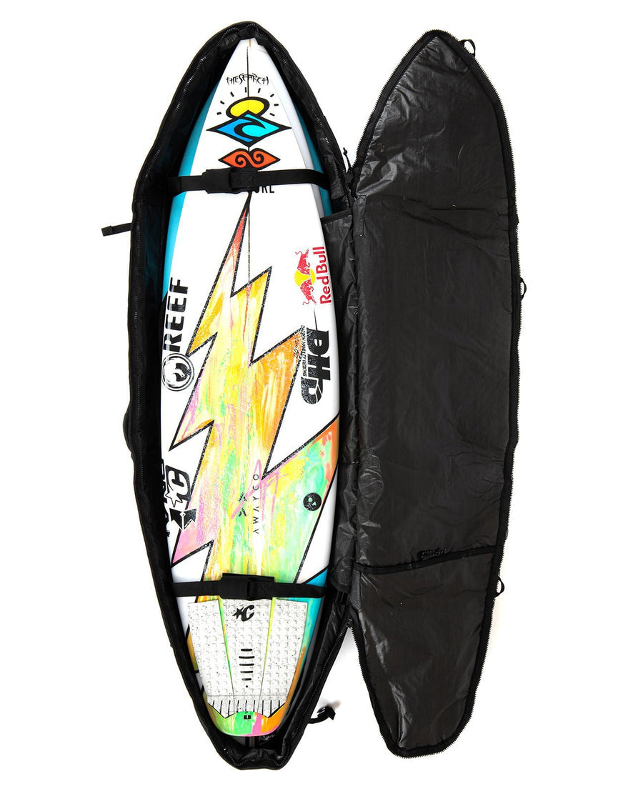 Creatures Shortboard Triple DT2 Boardbag-Black Silver