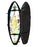 Creatures Shortboard Triple DT2 Boardbag-Black Silver