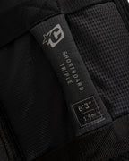 Creatures Shortboard Triple DT2 Boardbag-Black Silver