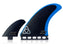 NVS Stu Kenson Twinzer 0-Degree Apex G10 Twin Fin Set-Small