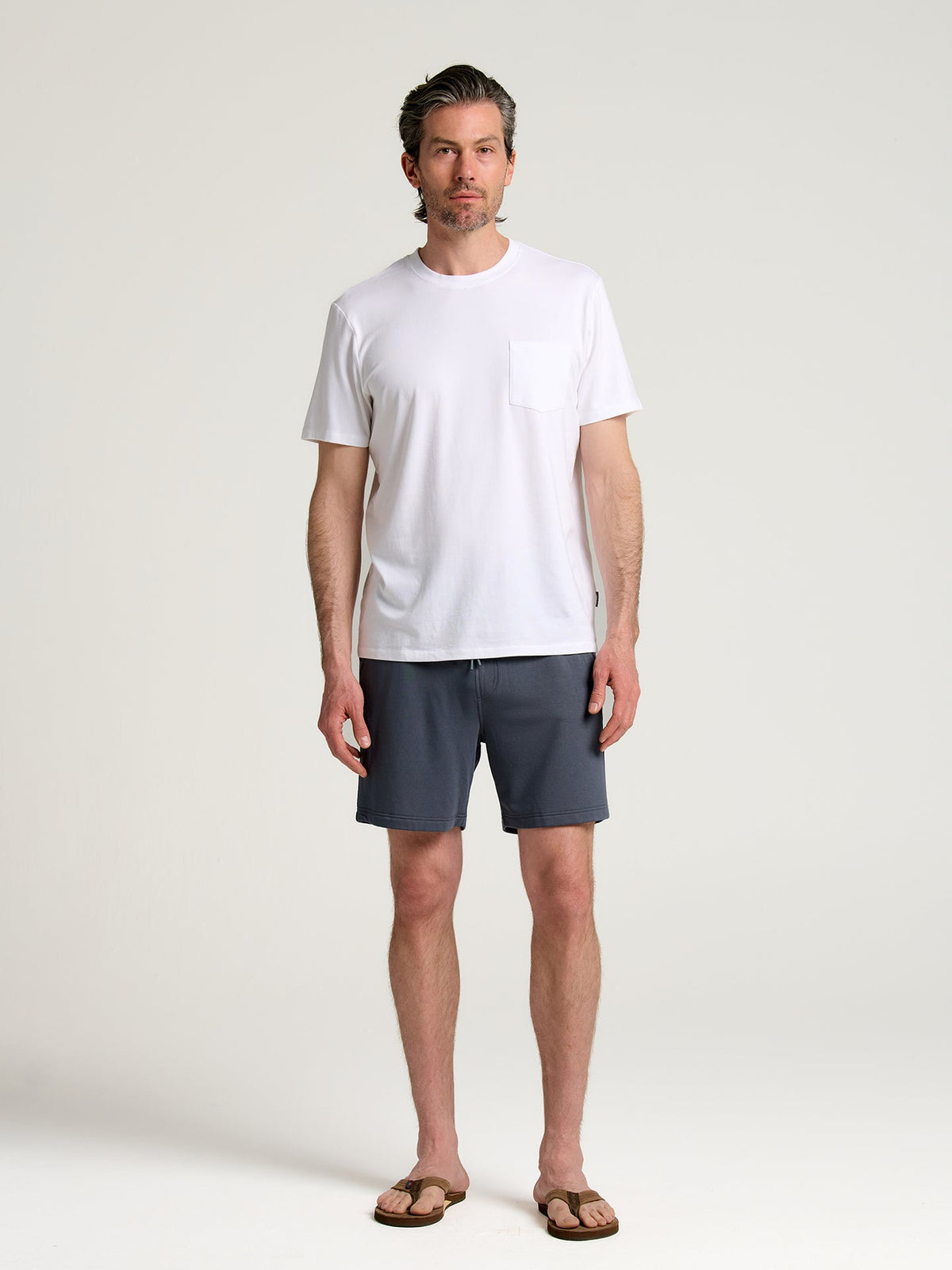 Free Fly Bamboo Lightweight Fleece Shorts-Storm Cloud