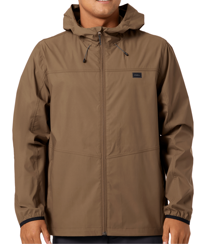 O'Neill Trvlr Windbreaker Stretch Jacket-Teak