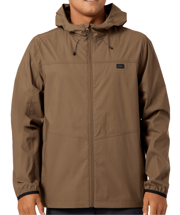 O'Neill Trvlr Windbreaker Stretch Jacket-Teak