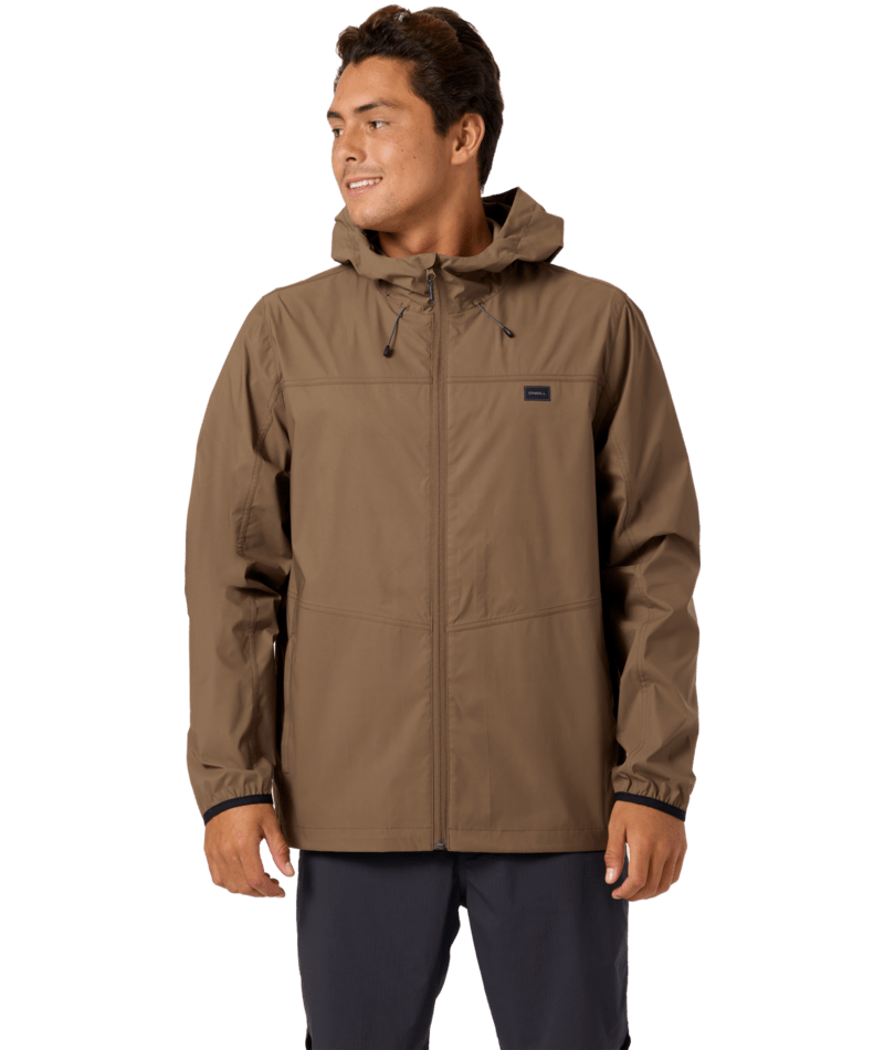 O'Neill Trvlr Windbreaker Stretch Jacket-Teak