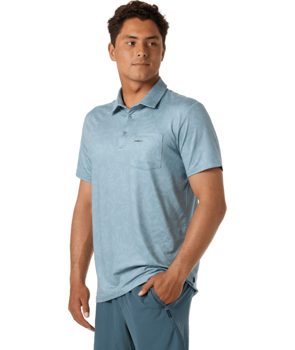 O'Neill Trvlr UPF Polo Shirt-Lead