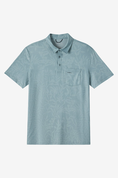 O'Neill Trvlr UPF Polo Shirt-Lead