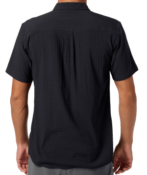 O'Neill TRVLR Perforated Standard Woven Shirt-Black— Alternate View