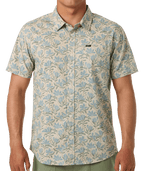 O'Neill Terrace Standard Woven S/S Shirt-Lt Khaki