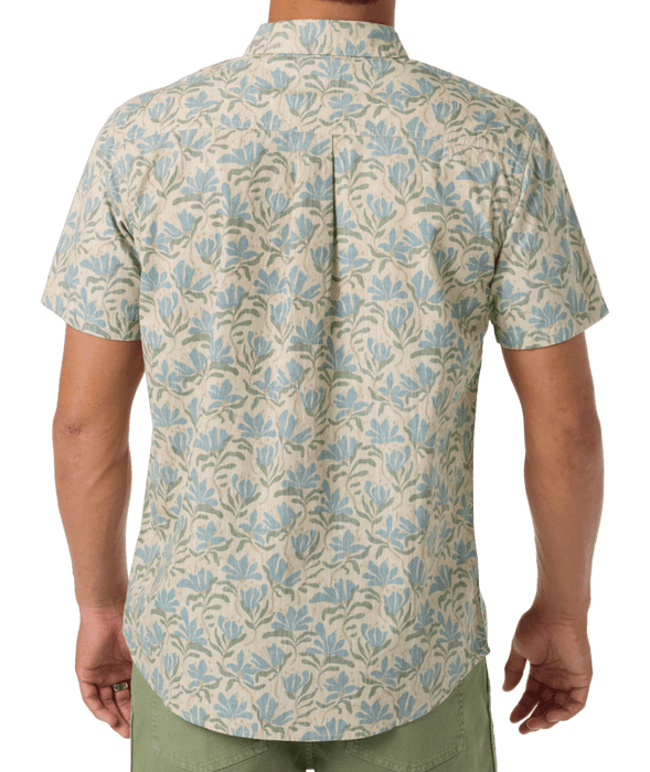 O'Neill Terrace Standard Woven S/S Shirt-Lt Khaki