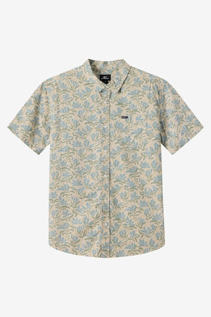 O'Neill Terrace Standard Woven S/S Shirt-Lt Khaki