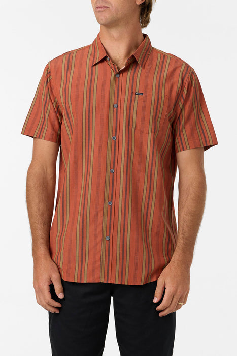 O'Neill Oasis Standard Woven S/S Shirt-Clay
