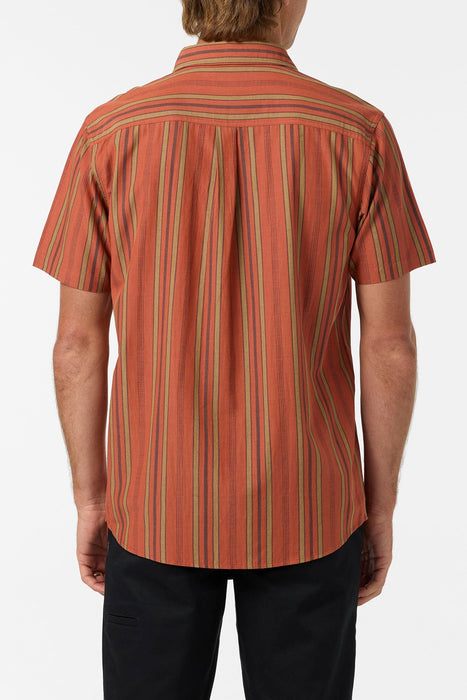 O'Neill Oasis Standard Woven S/S Shirt-Clay