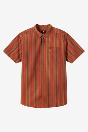 O'Neill Oasis Standard Woven S/S Shirt-Clay