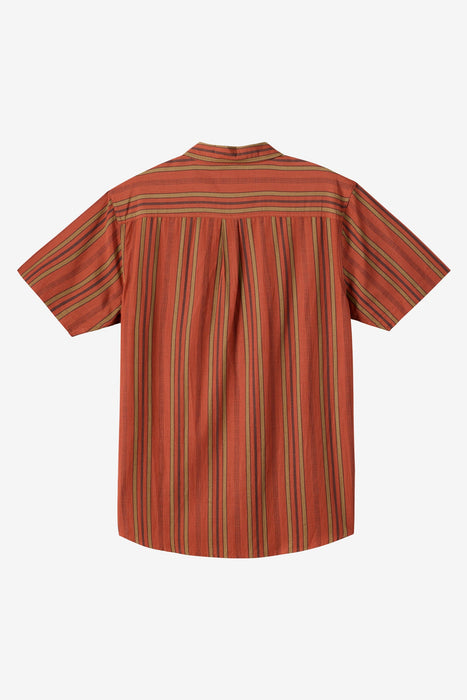 O'Neill Oasis Standard Woven S/S Shirt-Clay