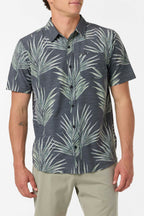 O'Neill UPF Slub Relaxed Woven Shirt-Black 2