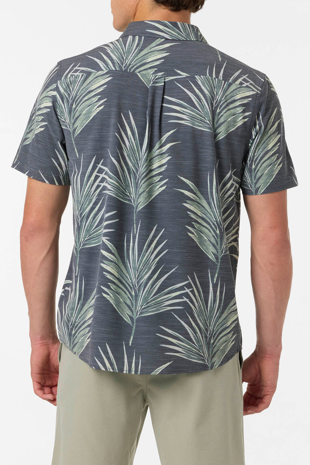 O'Neill UPF Slub Relaxed Woven Shirt-Black 2