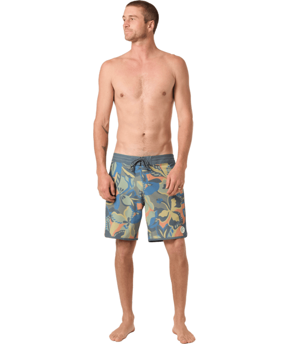 O'Neill OG Print Scallop 18'' Boardshorts-Dark Shadow