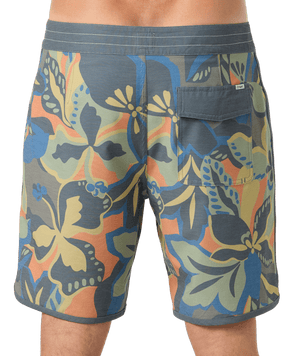 O'Neill OG Print Scallop 18'' Boardshorts-Dark Shadow— Alternate View
