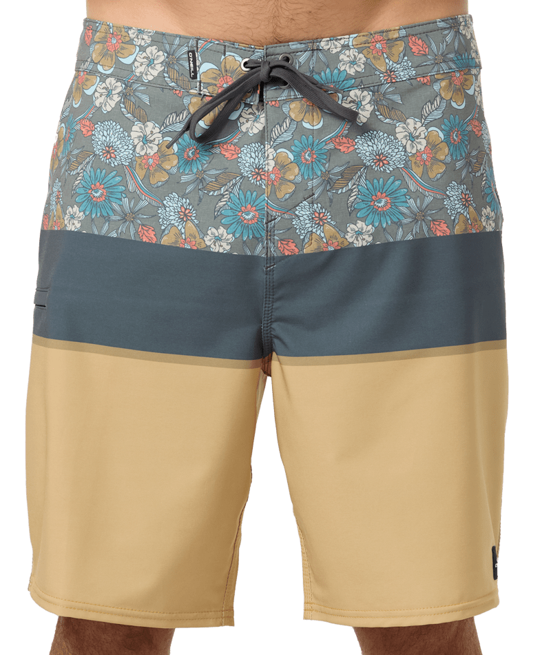O'Neill Hyperfreak Heat Block 19'' Boardshorts-Antelope
