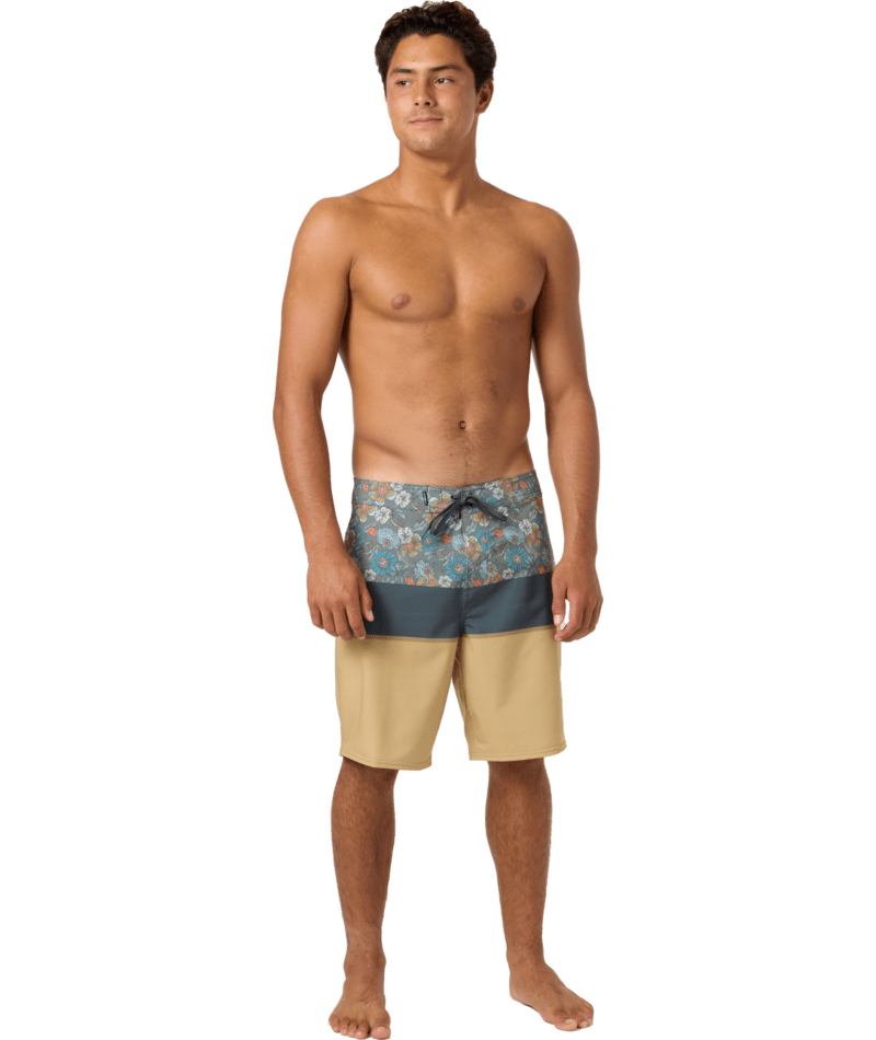 O'Neill Hyperfreak Heat Block 19'' Boardshorts-Antelope