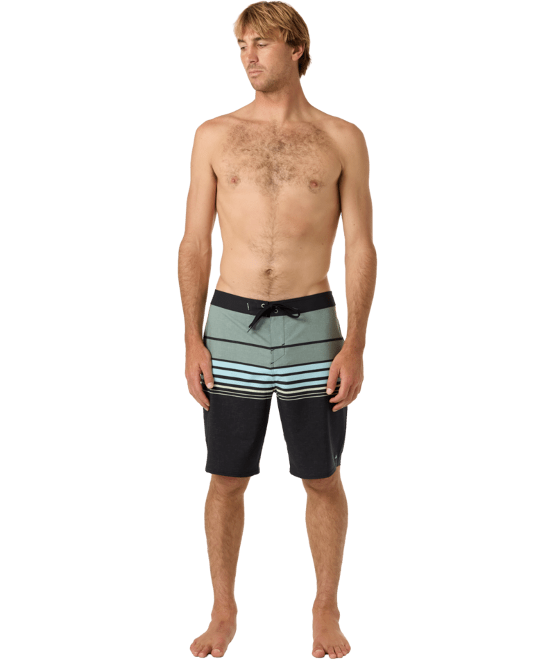 O'Neill Hyperfreak Heat Stripe 20 Boardshorts-Black