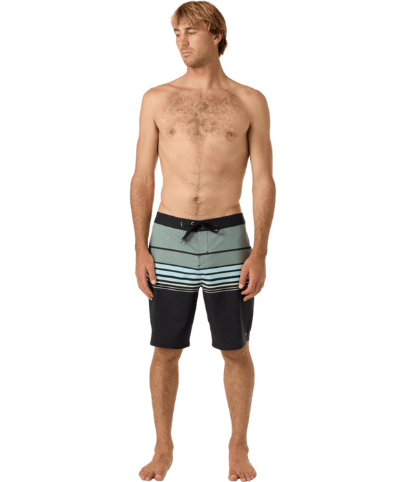 O'Neill Hyperfreak Heat Stripe 20 Boardshorts-Black