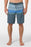 O'Neill Hyperfreak Heat Stripe 20 Boardshorts-Dark Slate