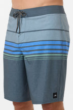O'Neill Hyperfreak Heat Stripe 20 Boardshorts-Dark Slate