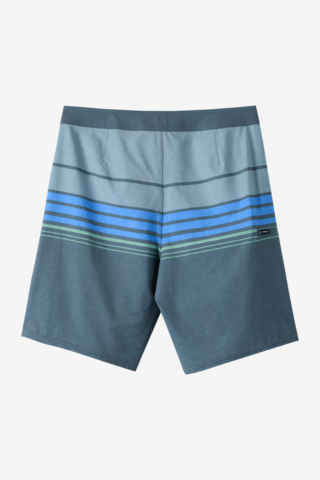 O'Neill Hyperfreak Heat Stripe 20 Boardshorts-Dark Slate