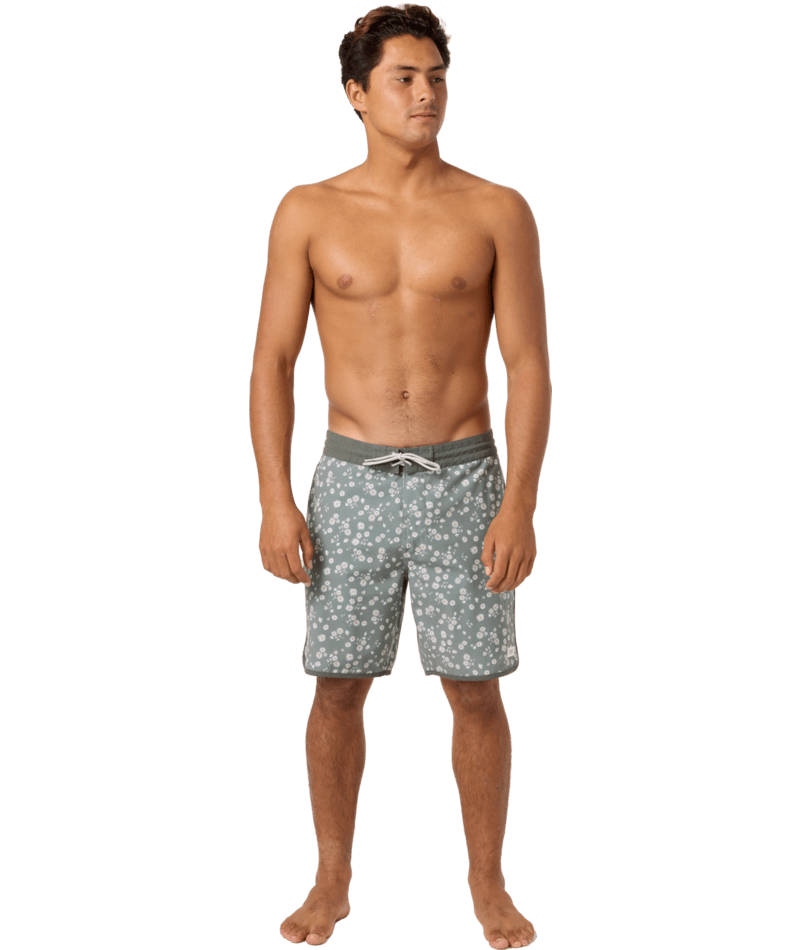 O'Neill Cruzer Scallop 18'' Boardshorts-Mulled Basil