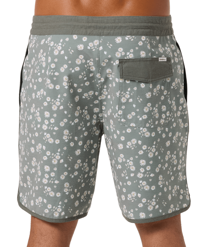 O'Neill Cruzer Scallop 18'' Boardshorts-Mulled Basil