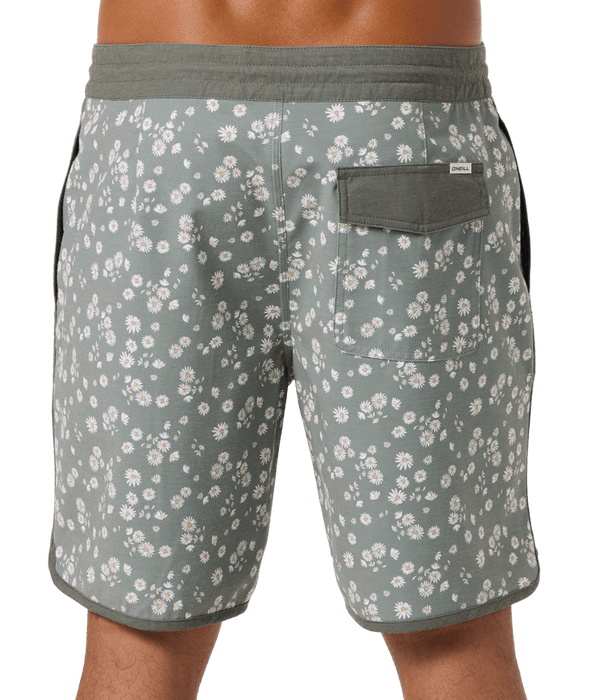 O'Neill Cruzer Scallop 18'' Boardshorts-Mulled Basil