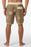 O'Neill Cruzer Scallop 18'' Boardshorts-Dark Khaki