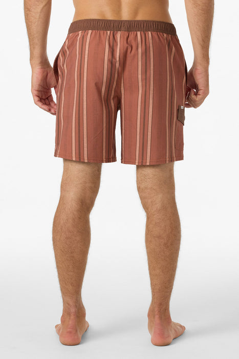 O'Neill Hermosa Retro 17'' EW Boardshorts-Clay