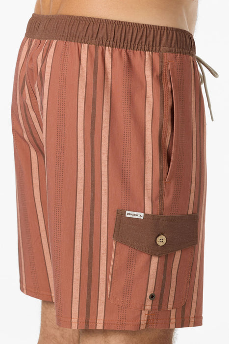 O'Neill Hermosa Retro 17'' EW Boardshorts-Clay