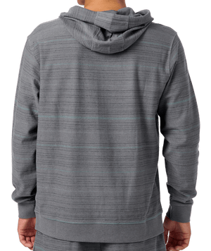 O'Neill Bavaro Stripe Hooded Sweatshirt-Dark Shadow— Alternate View