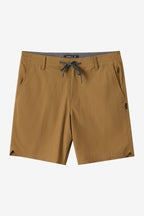 O'Neill Trvlr Halfback Hybrid 18 Shorts-Dark Khaki