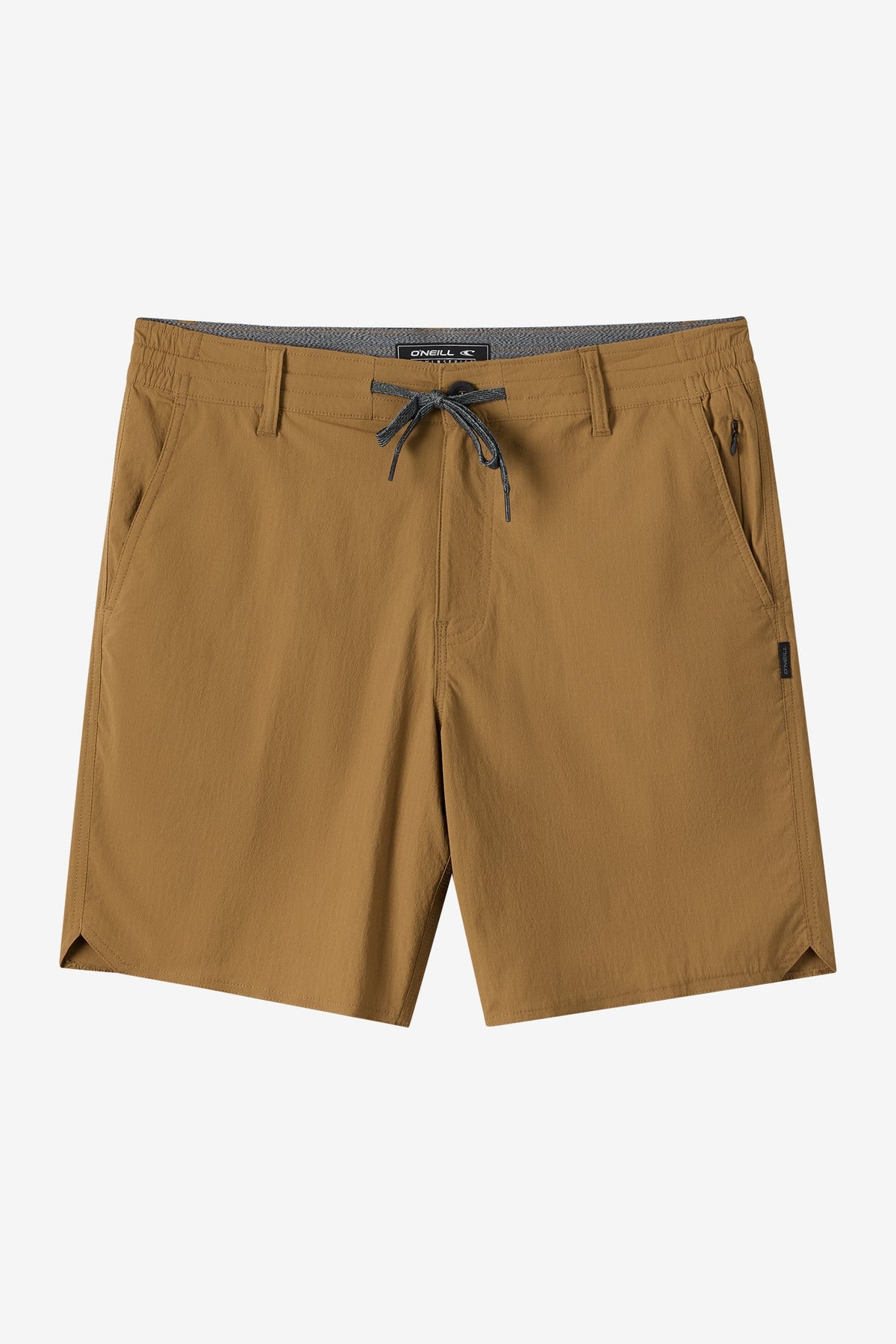 O'Neill Trvlr Halfback Hybrid 18 Shorts-Dark Khaki