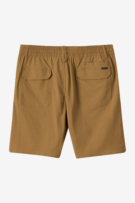 O'Neill Trvlr Halfback Hybrid 18 Shorts-Dark Khaki