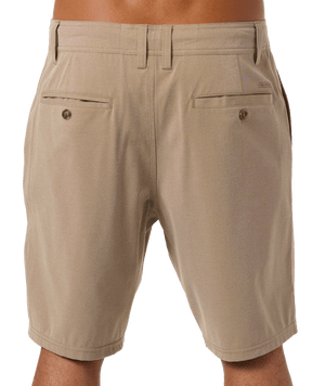 O'Neill Reserve Light Check 19'' Shorts-Dark Khaki 2— Alternate View