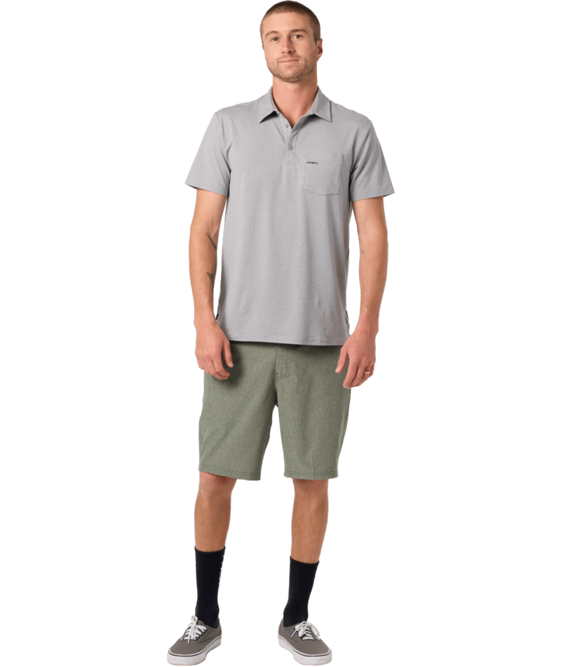 O'Neill Reserve Heather 19'' Shorts-Hthr Mulled Basil